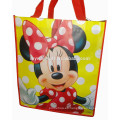 Bolso no tejido de la bolsa de compras reciclado de Minnie